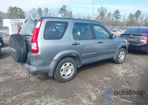 2006 Honda Cr-V Lx из США, поврежденный, VIN SHSRD78536U406846